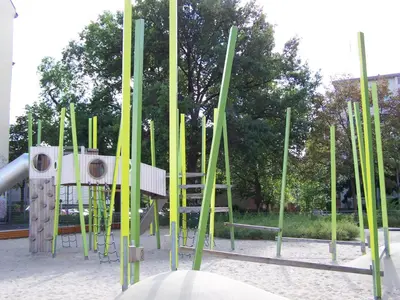 Ein Kinderspielbereich in der Unterkunft 2 Bedroom Apartment (ABEMI)
