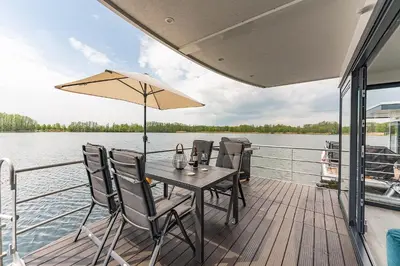 Grundriss der Unterkunft Floatinghouses Zehdenick
