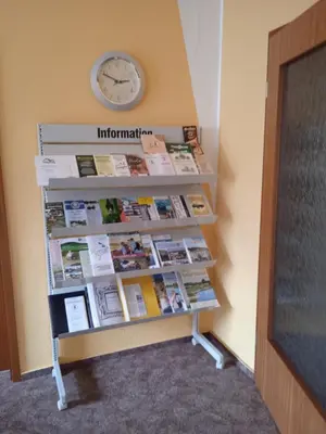 Die Bibliothek in der Ferienwohnung