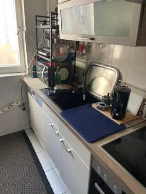 Küche/Küchenzeile in der Unterkunft Kreuzberg Calling