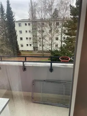 Ein Balkon oder eine Terrasse in der Unterkunft Two Rooms Berlin Neukölln