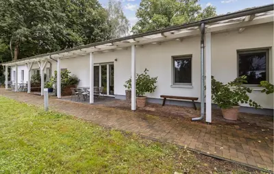 Ein Garten an der Unterkunft Cottage