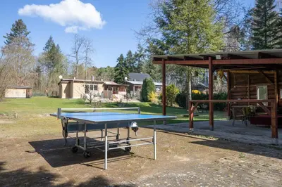 Tischtennis in der Unterkunft Ferienhaus Neuland 4 - Entspannung in Seenähe oder in der Nähe