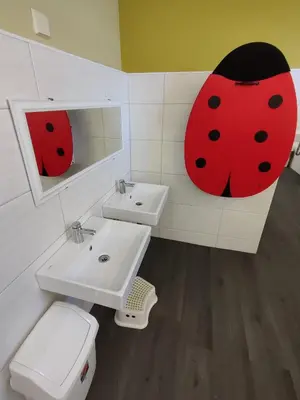 Ein Badezimmer in der Unterkunft Minihotel 