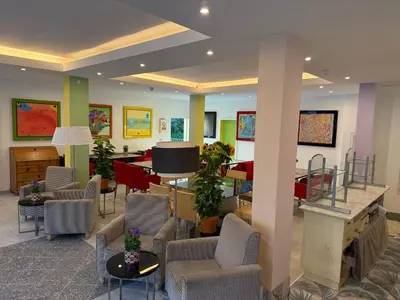 TV/Unterhaltungsangebot in der Unterkunft Hotel Dada Art Berlin 1-Bettzimmer