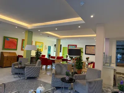 TV/Unterhaltungsangebot in der Unterkunft Hotel Dada Art Berlin 2-Bettzimmer
