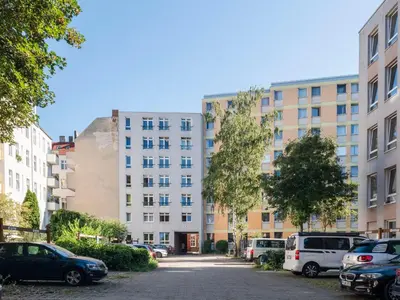 Grundriss der Unterkunft 2-Zimmer City Apartment Berlin Mitte mit Parkmöglichkeit & ÖPNV Anbindung