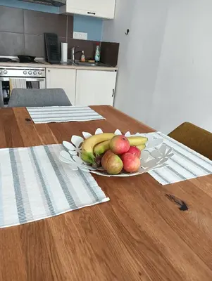 Küche/Küchenzeile in der Unterkunft Studio Apartments Alfred