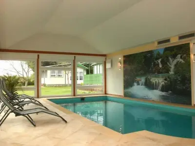 Der Swimmingpool an oder in der Nähe von Apartment für 5 Personen in Radewege- Berlin by Interhome