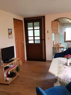 TV/Unterhaltungsangebot in der Unterkunft Bungalow nahe Lübbesee