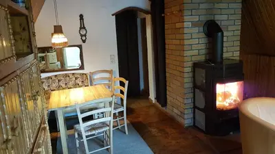 Grundriss der Unterkunft Finnhütte am Lübbesee