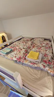 Ein Bett oder Betten in einem Zimmer der Unterkunft Holiday Everyday in Berlin