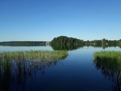 Naturlandschaft in der Nähe des Ferienhauses