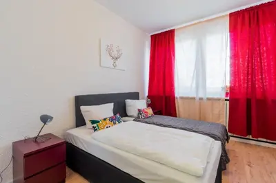Ein Bett oder Betten in einem Zimmer der Unterkunft BIG Fancy Apartments City Center